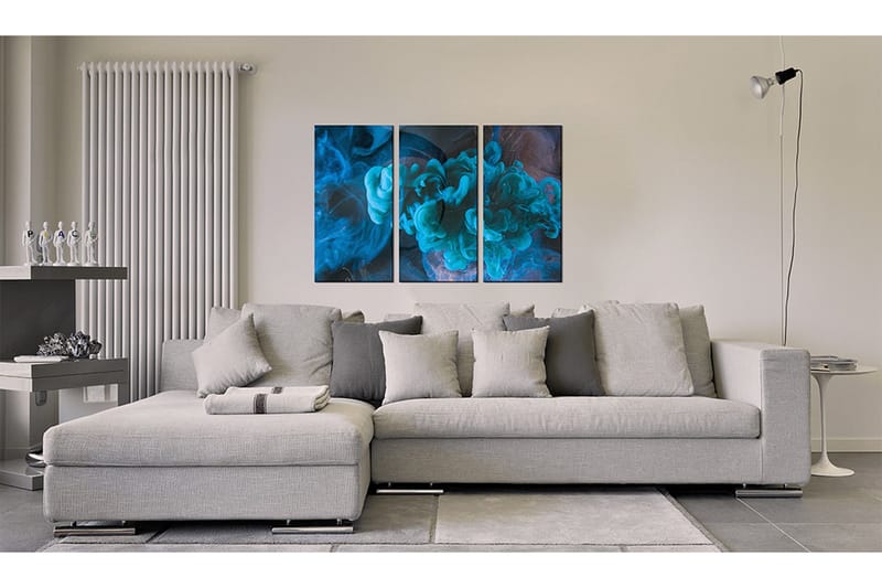 Billede Den Store Blåhed 60x40 - Artgeist sp. z o. o. - Boligtilbehør - Billeder & kunst - Billeder på lærred