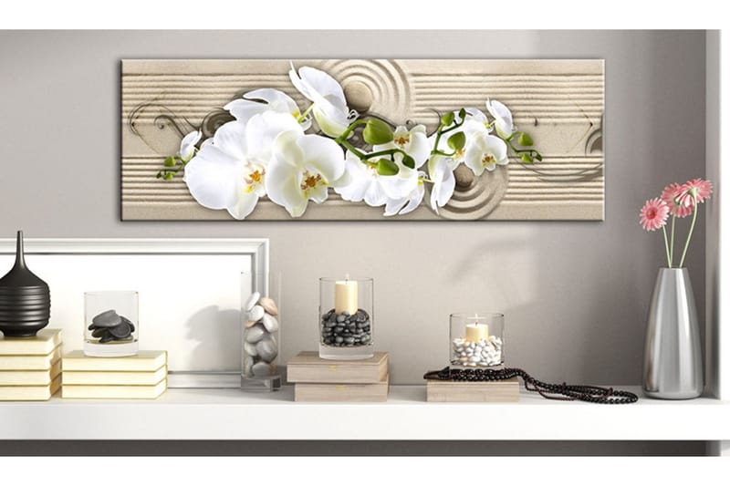 Billede Desert Flower 150x50 - Artgeist sp. z o. o. - Boligtilbehør - Billeder & kunst - Billeder på lærred
