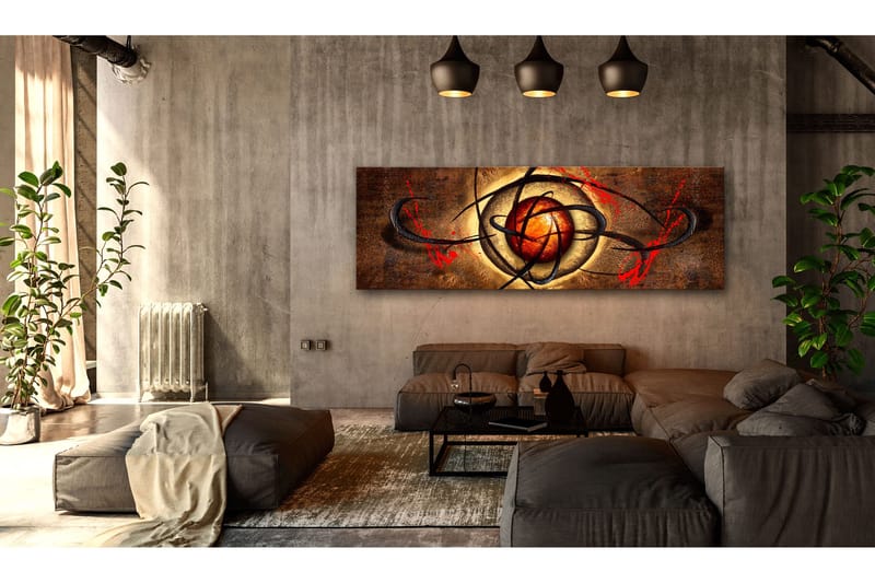 Billede Devil's Eye 150x50 - Artgeist sp. z o. o. - Boligtilbehør - Billeder & kunst - Billeder på lærred