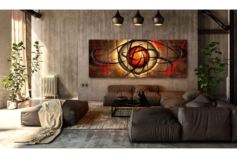 Billede Devil's Eye 200x80 - Artgeist sp. z o. o. - Boligtilbehør - Billeder & kunst - Billeder på lærred