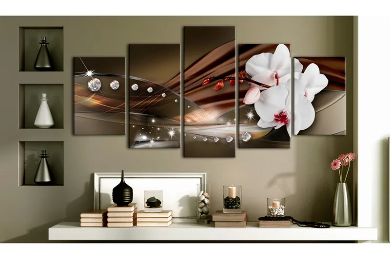 Billede Diamond Glimmer 200x100 - Artgeist sp. z o. o. - Boligtilbehør - Billeder & kunst - Billeder på lærred