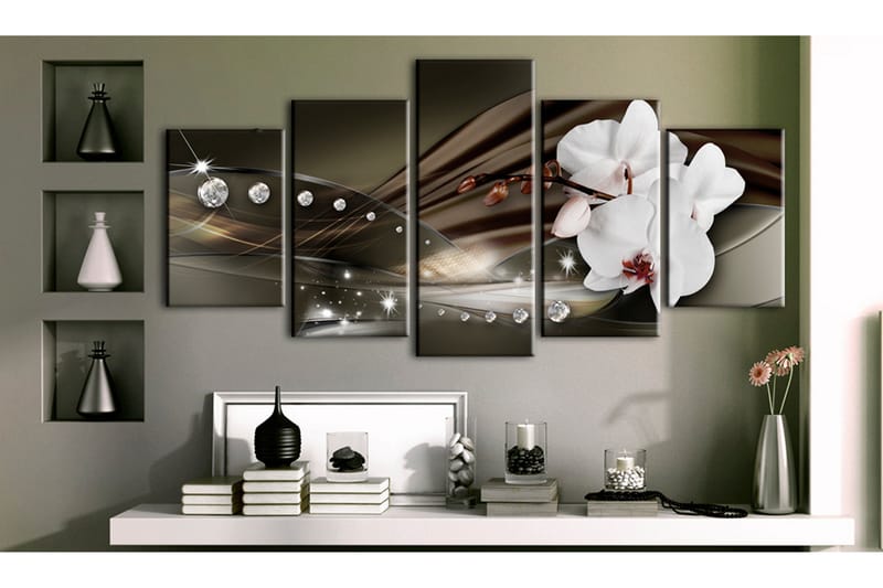 Billede Diamond Spots 200x100 - Artgeist sp. z o. o. - Boligtilbehør - Billeder & kunst - Billeder på lærred