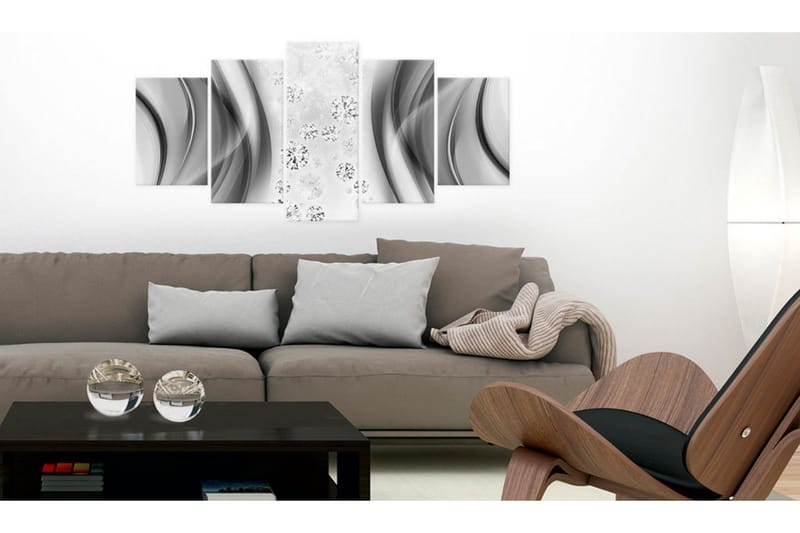 Billede Diamonds Waves 200x100 - Artgeist sp. z o. o. - Boligtilbehør - Billeder & kunst - Billeder på lærred