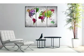 Billede Diversity Of World 120x80 - Artgeist sp. z o. o. - Boligtilbehør - Billeder & kunst - Billeder på lærred