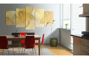 Billede Dream Lilies 100x50 - Artgeist sp. z o. o. - Boligtilbehør - Billeder & kunst - Billeder på lærred