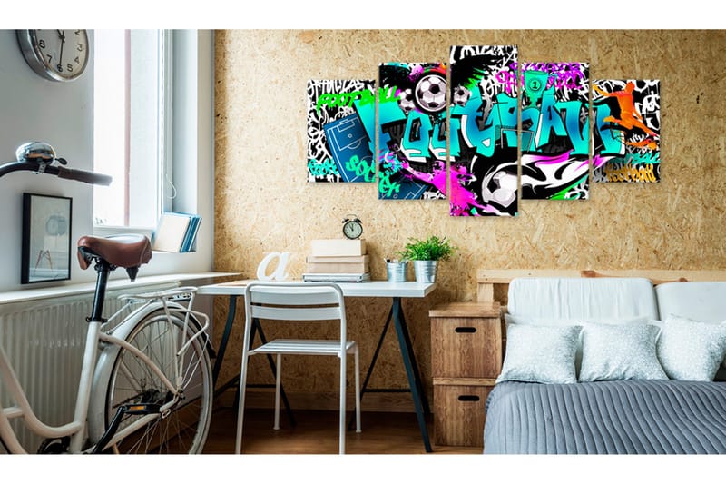 Billede Dream Match 100x50 - Artgeist sp. z o. o. - Boligtilbehør - Billeder & kunst - Billeder på lærred