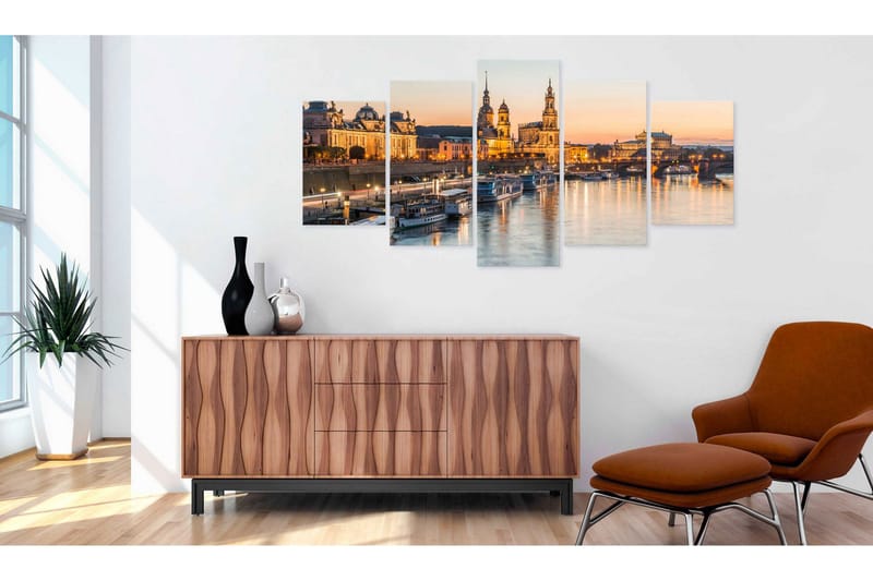 Billede Dresden Germany 100x50 - Artgeist sp. z o. o. - Boligtilbehør - Billeder & kunst - Billeder på lærred