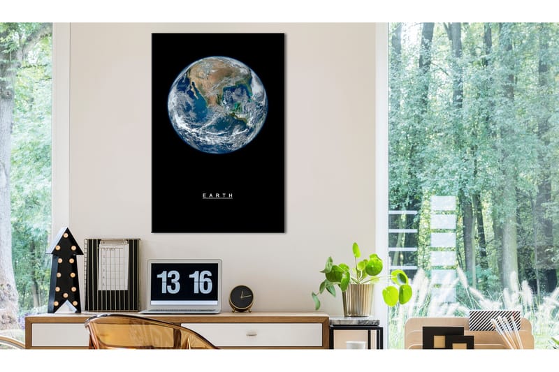 Billede Earth (1 del) Lodret 40x60, Artgeist sp. z o. o.