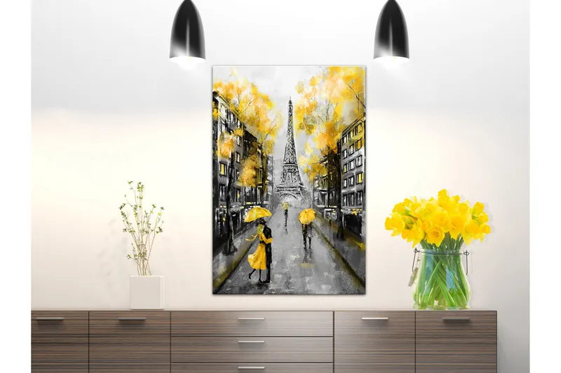 Billede Efterår i Paris (1 del) Lodret 60x90, Artgeist sp. z o. o.