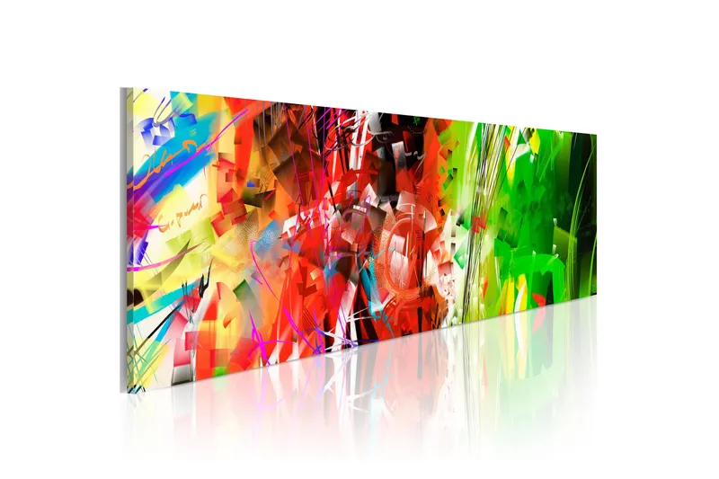 Billede Elementära Former 120x40, Artgeist sp. z o. o.