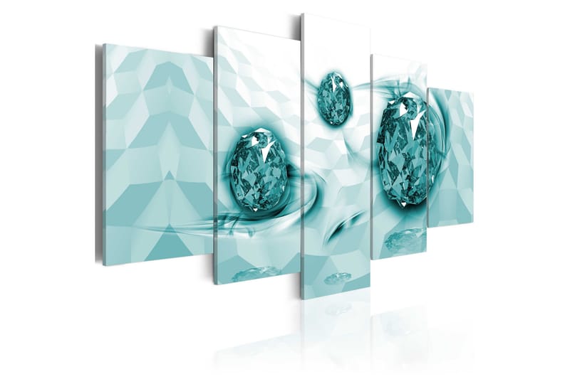 Billede Embedded In Turquoise 100x50, Artgeist sp. z o. o.