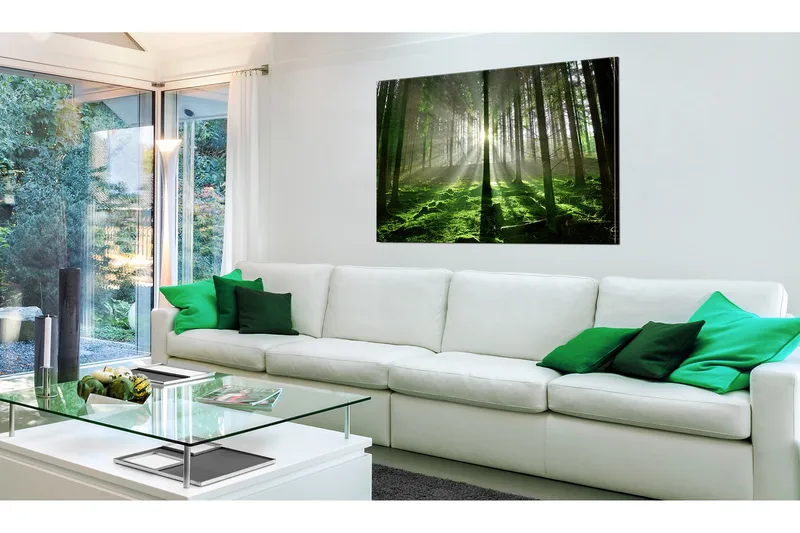 Billede Emerald Forest II 120x80, Artgeist sp. z o. o.