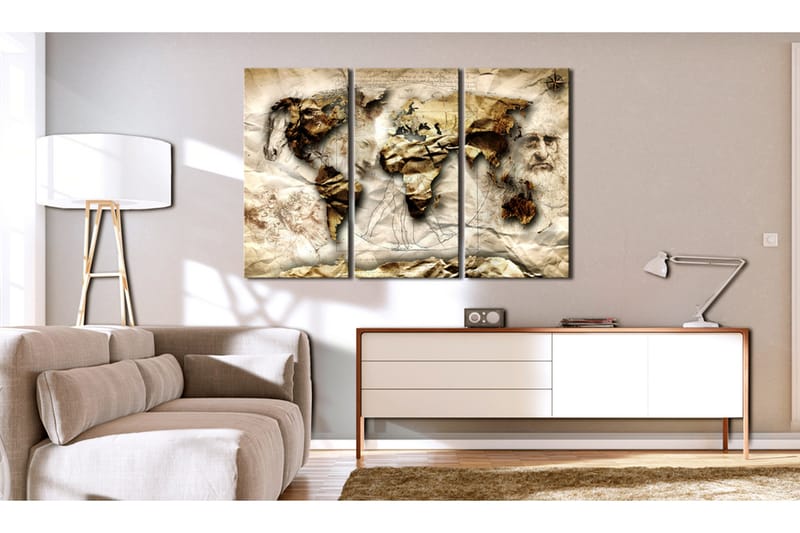 Billede Empire Of Science 90x60 - Artgeist sp. z o. o. - Boligtilbehør - Billeder & kunst - Billeder på lærred