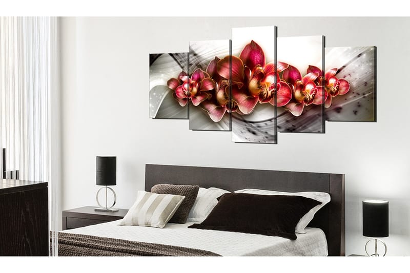 Billede Empire Of The Orchid 200x100 - Artgeist sp. z o. o. - Boligtilbehør - Billeder & kunst - Billeder på lærred