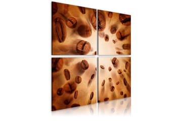 Billede Energetic Coffee 80x80 - Artgeist sp. z o. o. - Boligtilbehør - Billeder & kunst - Billeder på lærred