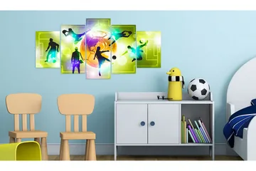 Billede Energy Of The Game 100x50 - Artgeist sp. z o. o. - Boligtilbehør - Billeder & kunst - Billeder på lærred