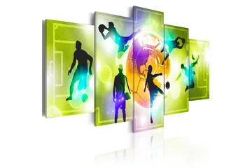 Billede Energy Of The Game 100x50 - Artgeist sp. z o. o. - Boligtilbehør - Billeder & kunst - Billeder på lærred