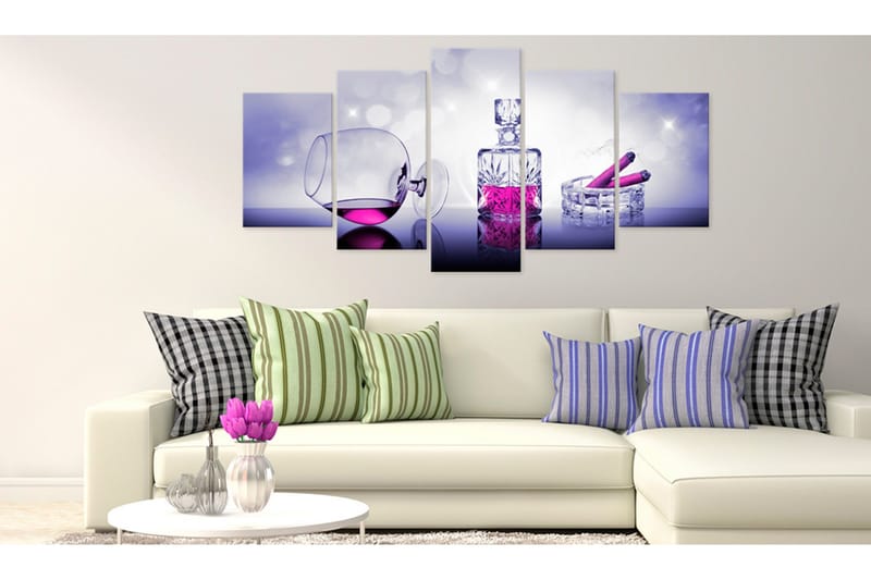 Billede Evening Seducing 200x100 - Artgeist sp. z o. o. - Boligtilbehør - Billeder & kunst - Billeder på lærred