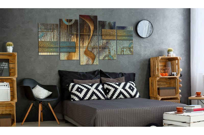 Billede Exotic Note 100x50 - Artgeist sp. z o. o. - Boligtilbehør - Billeder & kunst - Billeder på lærred