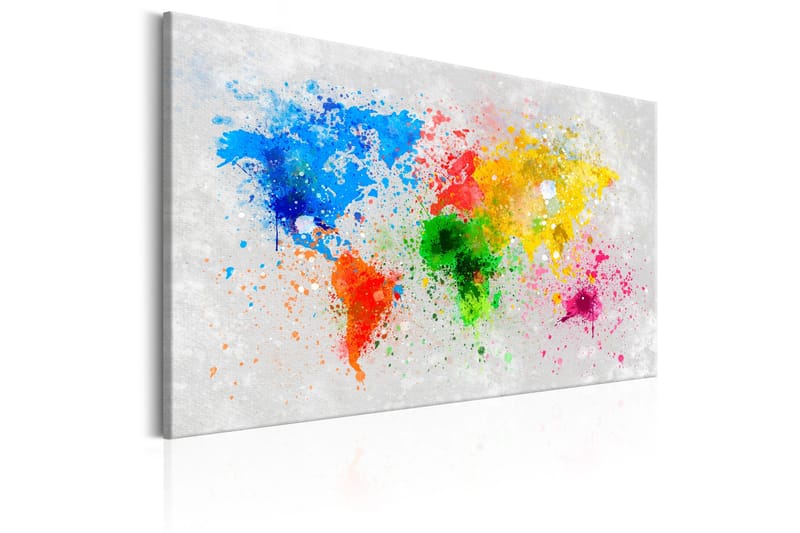 Billede Expressionism of the World 60x40 - Artgeist sp. z o. o. - Boligtilbehør - Billeder & kunst - Billeder på lærred