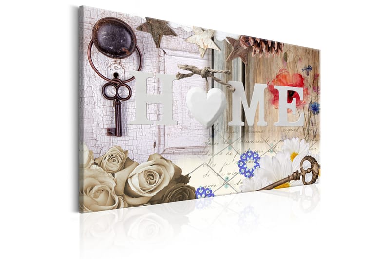 Billede Extraordinary Home 90x60 - Artgeist sp. z o. o. - Boligtilbehør - Billeder & kunst - Billeder på lærred