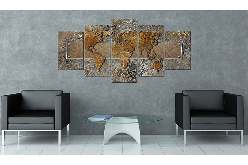 Billede Extraordinary World 200x100 - Artgeist sp. z o. o. - Boligtilbehør - Billeder & kunst - Billeder på lærred