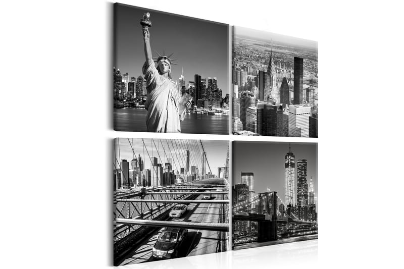 Billede Faces Of New York 40x40, Artgeist sp. z o. o.