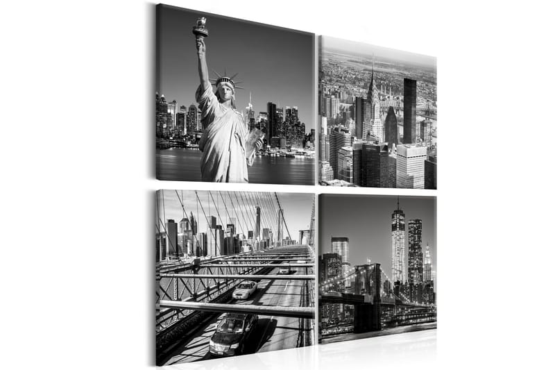 Billede Faces Of New York 40x40, Artgeist sp. z o. o.