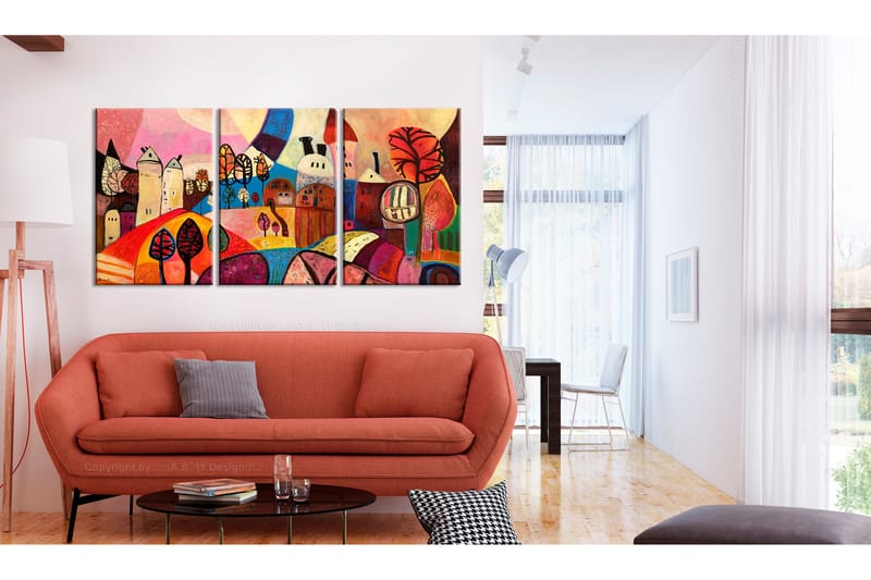 Billede Fairyland 120x60 - Artgeist sp. z o. o. - Boligtilbehør - Billeder & kunst - Billeder på lærred