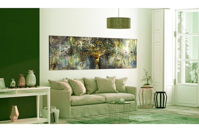 Billede Fairytale Tree 135x45 - Artgeist sp. z o. o. - Boligtilbehør - Billeder & kunst - Billeder på lærred