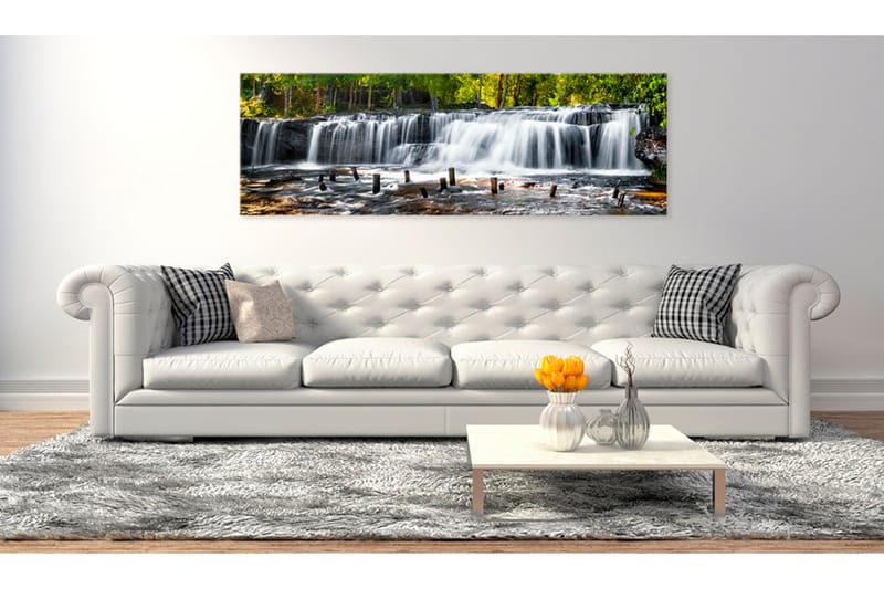 Billede Fairytale Waterfall 120x40 - Artgeist sp. z o. o. - Boligtilbehør - Billeder & kunst - Billeder på lærred