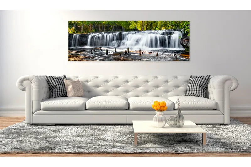 Billede Fairytale Waterfall 150x50 - Artgeist sp. z o. o. - Boligtilbehør - Billeder & kunst - Billeder på lærred