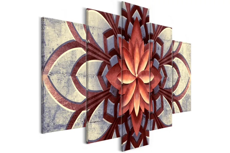Billede Fan 5 Parts Wide 200x100, Artgeist sp. z o. o.