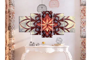 Billede Fan 5 Parts Wide 200x100 - Artgeist sp. z o. o. - Boligtilbehør - Billeder & kunst - Billeder på lærred