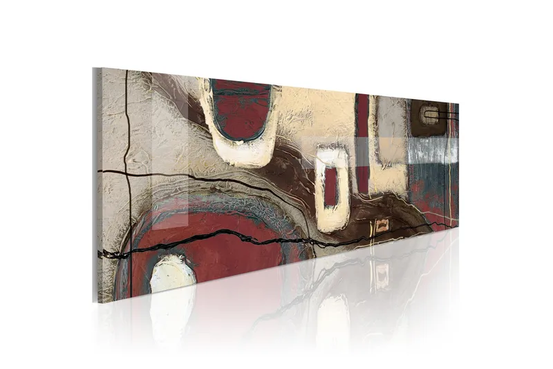 Billede Fancy Rektangler 120x40, Artgeist sp. z o. o.