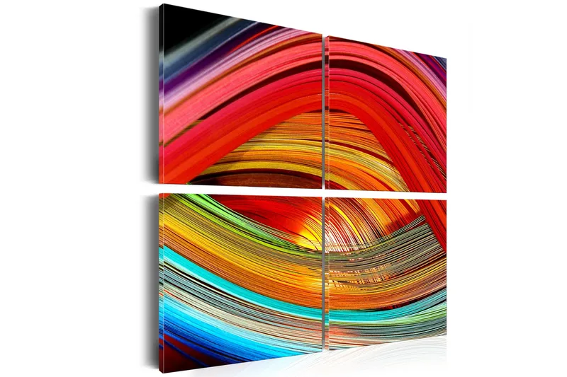Billede Farveglade Djup 80x80, Artgeist sp. z o. o.