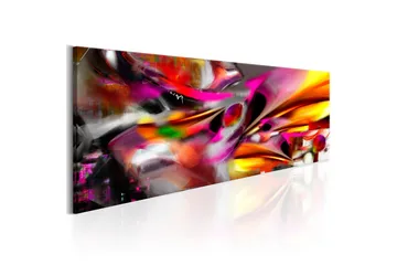 Billede Fiery Expression 120x40 - Artgeist sp. z o. o. - Boligtilbehør - Billeder & kunst - Billeder på lærred