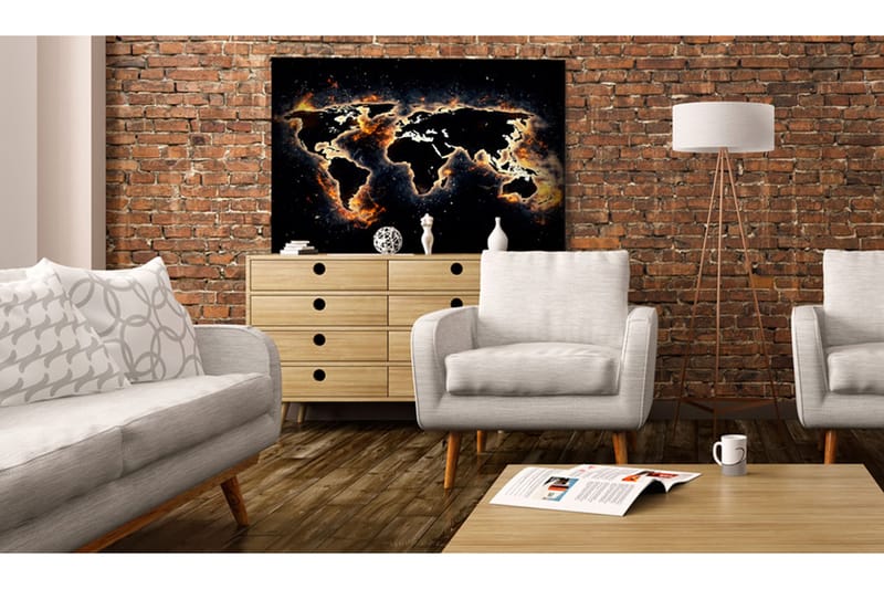 Billede Fiery World 120x80, Artgeist sp. z o. o.