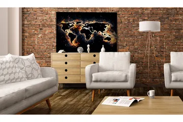 Billede Fiery World 60x40 - Artgeist sp. z o. o. - Boligtilbehør - Billeder & kunst - Billeder på lærred