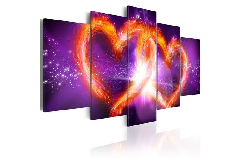 Billede Flames Of Love 100x50, Artgeist sp. z o. o.