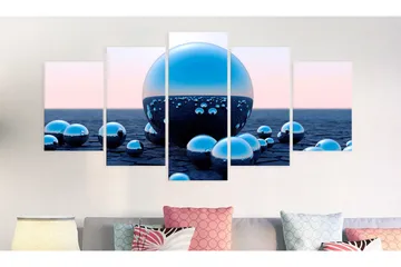 Billede Floating Balls 100x50 - Artgeist sp. z o. o. - Boligtilbehør - Billeder & kunst - Billeder på lærred