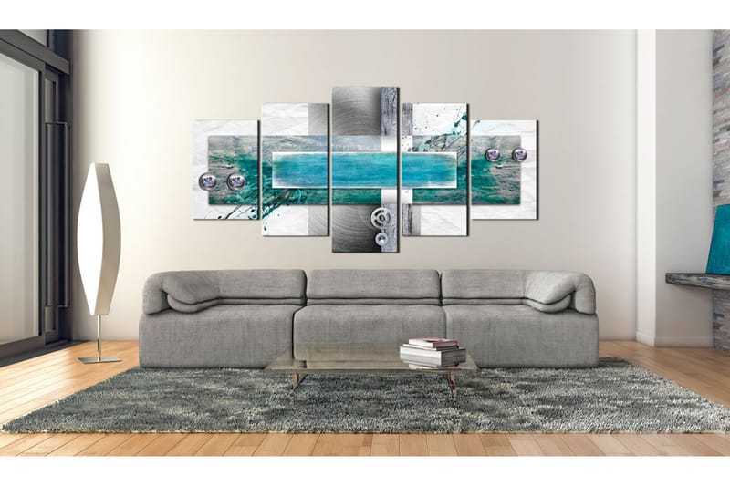 Billede Flood Tide 200x100 - Artgeist sp. z o. o. - Boligtilbehør - Billeder & kunst - Billeder på lærred