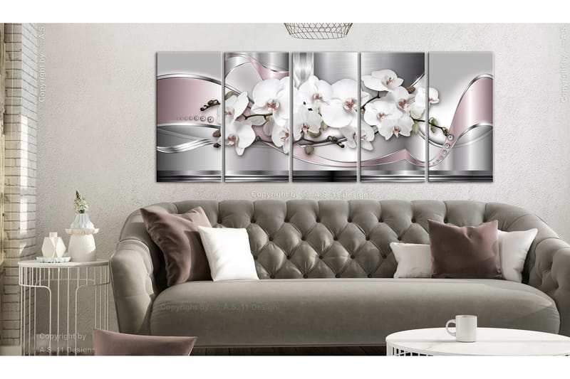 Billede Floral Road 225x90 - Artgeist sp. z o. o. - Boligtilbehør - Billeder & kunst - Billeder på lærred