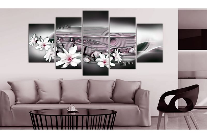 Billede Flower Expression 100x50 - Artgeist sp. z o. o. - Boligtilbehør - Billeder & kunst - Billeder på lærred