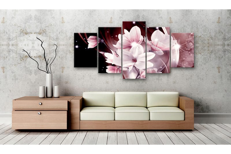 Billede Flower Muse 200x100 - Artgeist sp. z o. o. - Boligtilbehør - Billeder & kunst - Billeder på lærred