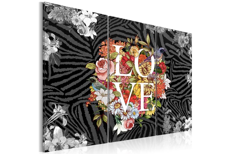 Billede Flowers From The Heart 120x80, Artgeist sp. z o. o.