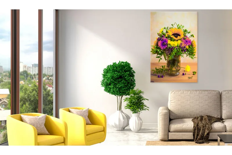 Billede Flowery Charm 80x120, Artgeist sp. z o. o.