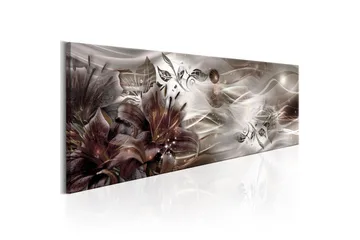 Billede Flowery Galaxy 120x40 - Artgeist sp. z o. o. - Boligtilbehør - Billeder & kunst - Billeder på lærred