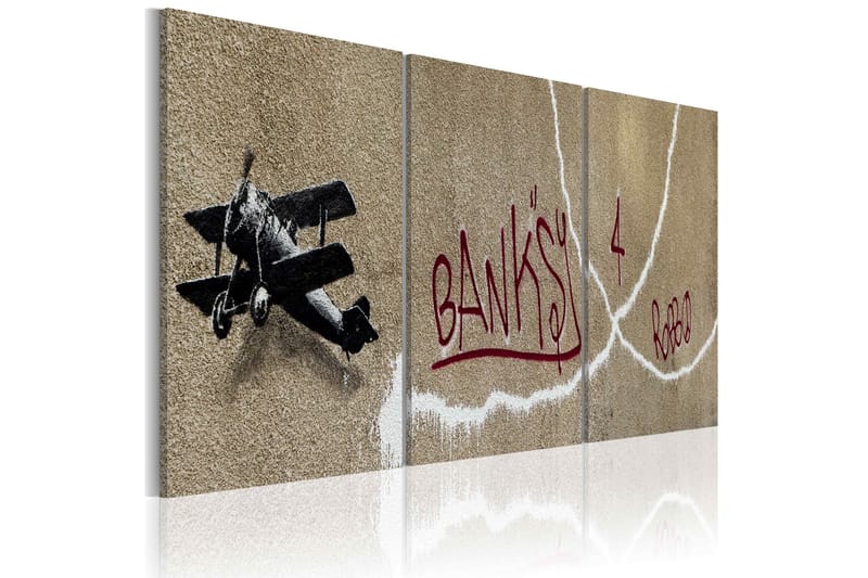 Billede Flyver Bansky 120x60, Artgeist sp. z o. o.