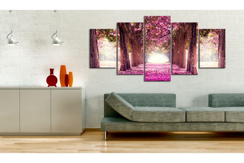 Billede Follow The Beauty 100x50 - Artgeist sp. z o. o. - Boligtilbehør - Billeder & kunst - Billeder på lærred